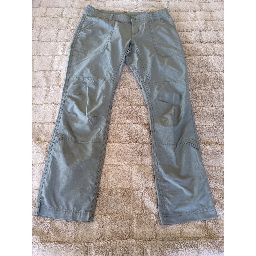 Columbia Sportswear Womens Sage Green Hiking Pants Size 10 Short Gorpcore